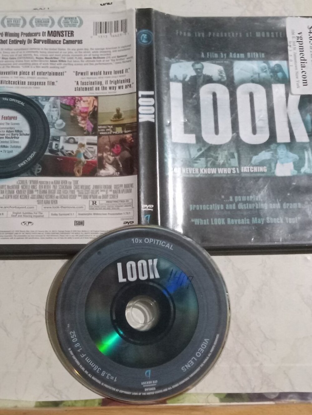 Look DVD Movie Adam Rifkin 2009 Chris Williams, Hayes MacArthur